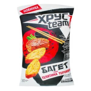 sukhariki khrusteam baget govyadina teriyaki 60 g