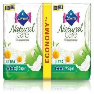 Libresse natural care ultra super 18 1