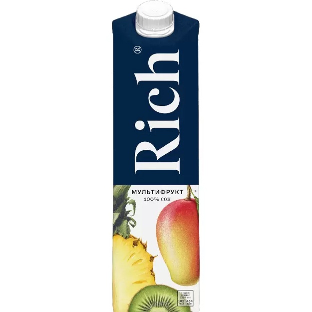 RICH СОК 1 Л МУЛЬТИФРУКТ